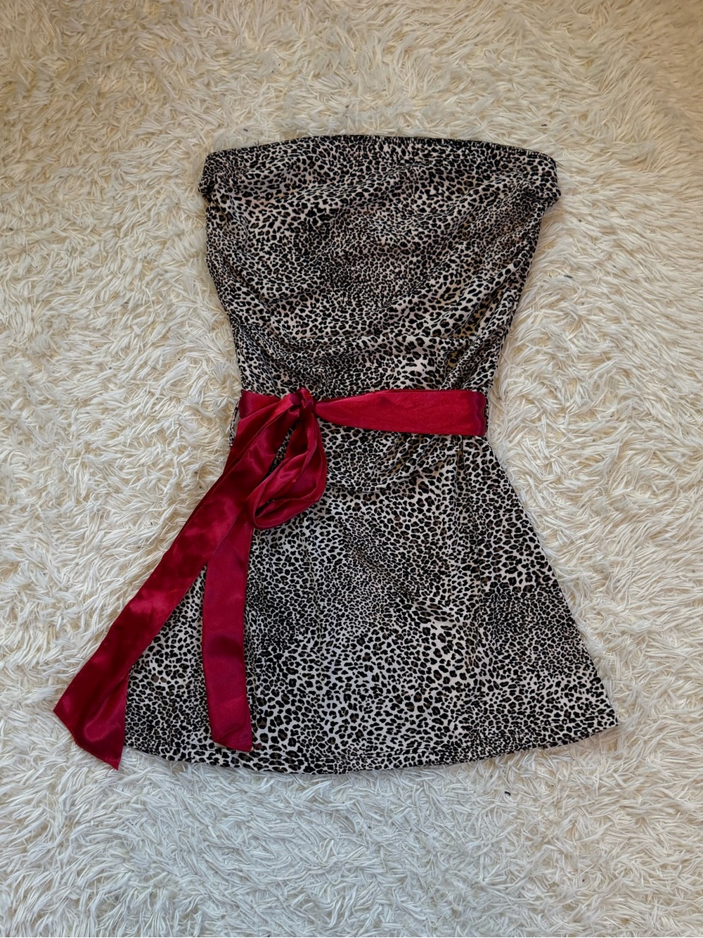 y2k wet seal strapless dress